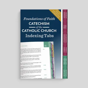 CATECHISM OF THE CATHOLIC CHURCH INDEXING TABS