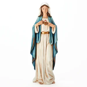IMMACULATE HEART OF MARY 17.25” STATUE #68138