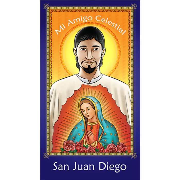SAN JUAN DIEGO MI AMIGO CELESTIAL - TARJETA DE ORACION
