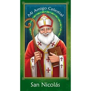 SAN NICOLAS MI AMIGO CELESTIAL - TARJETA DE ORACION