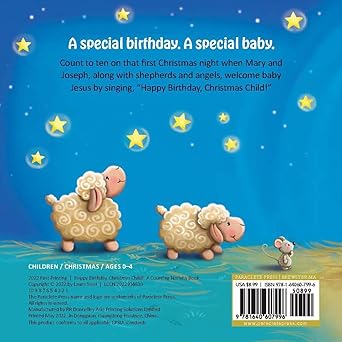 HAPPY BIRTHDAY CHRISTMAS CHILD! A Counting Nativity Book By LAURA SASSI - Image 4