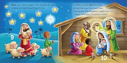 HAPPY BIRTHDAY CHRISTMAS CHILD! A Counting Nativity Book By LAURA SASSI - Image 3
