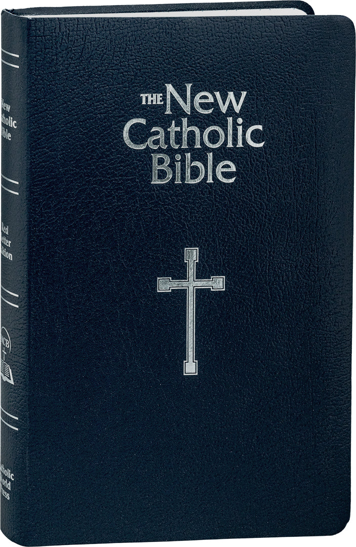 NEW CATHOLIC BIBLE Gift and Award Bible #W2404BLU