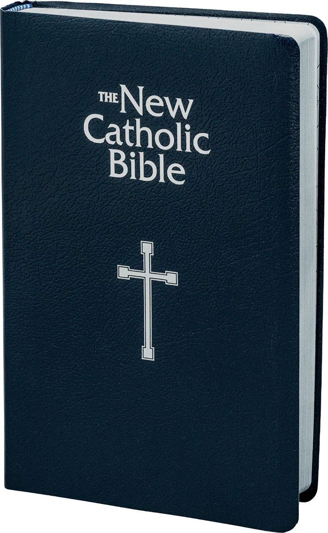 NEW CATHOLIC BIBLE Gift and Award Bible #W2404BLU - Image 2