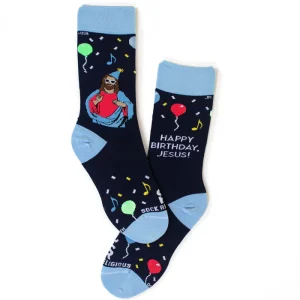HAPPY BIRTHDAY JESUS (HBJ) SOCKS - ADULTS
