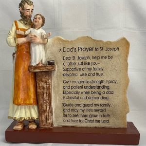 SAINT JOSEPH A Dad's Prayer Statue