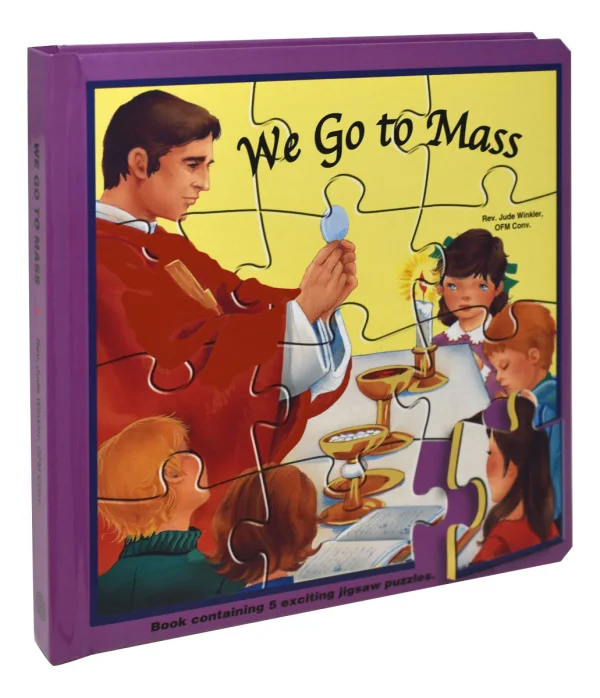 WE GO TO MASS Puzzle Book BY REV. JUDE WINKLER, O.F.M. CONV.