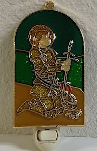 SAINT JOAN OF ARC NIGHT LIGHT