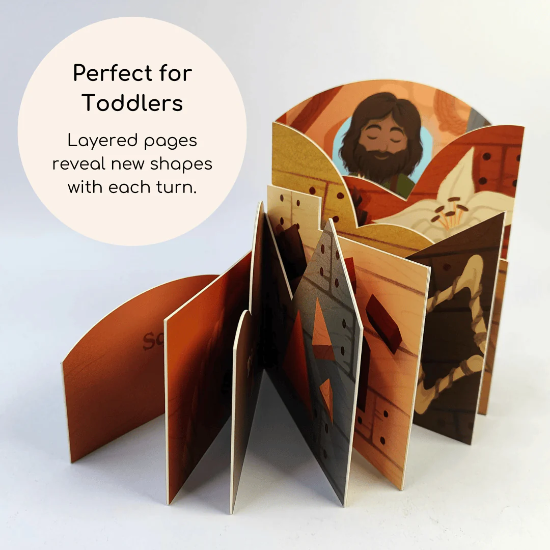 JOSEPH'S WORK SHOP OF SHAPES Board Book - Image 4