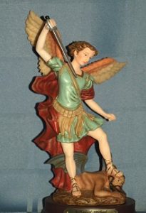ARCHANGEL MICHAEL, 8.5 INCHES.