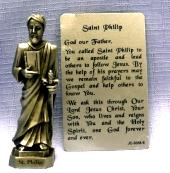 PEWTER STATUE: Saint Philip the Apostle. JC-3058-E.