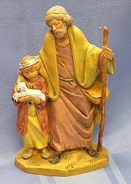 PAPA AND MISHAM STATUE #54019