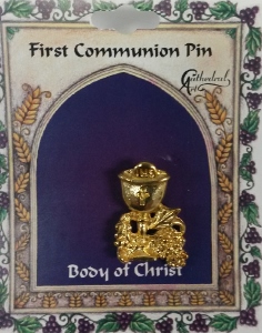 FIRST COMMUNION LAPEL PIN No 45003